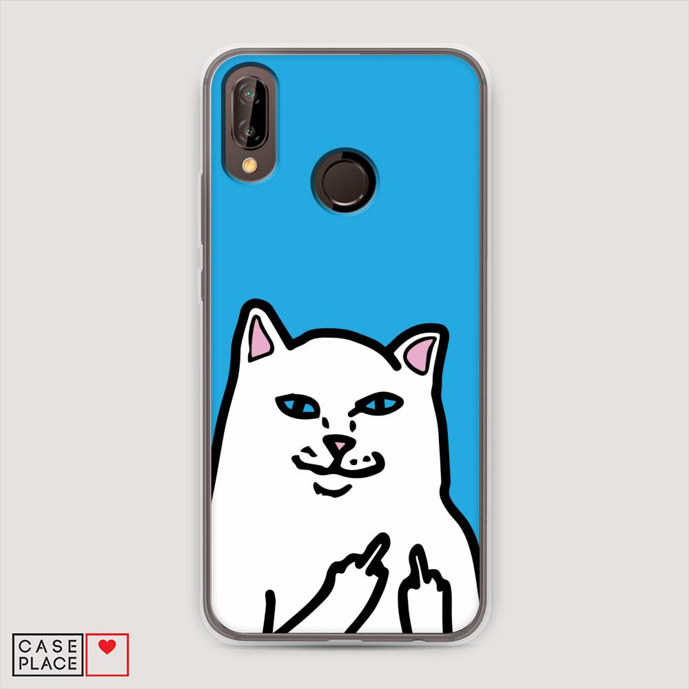 

Чехол Awog "Кот жесть" для Huawei Nova 3