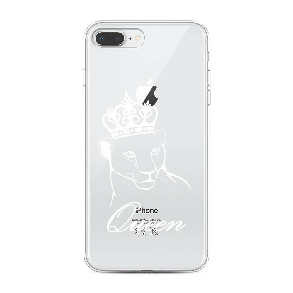 

Чехол Awog на Apple iPhone 8 Plus / Айфон 8 Plus "Львица королева", Разноцветный, 10950-7