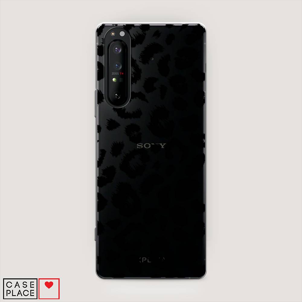 фото Чехол awog "окрас леопарда фон" для sony xperia 1 ii