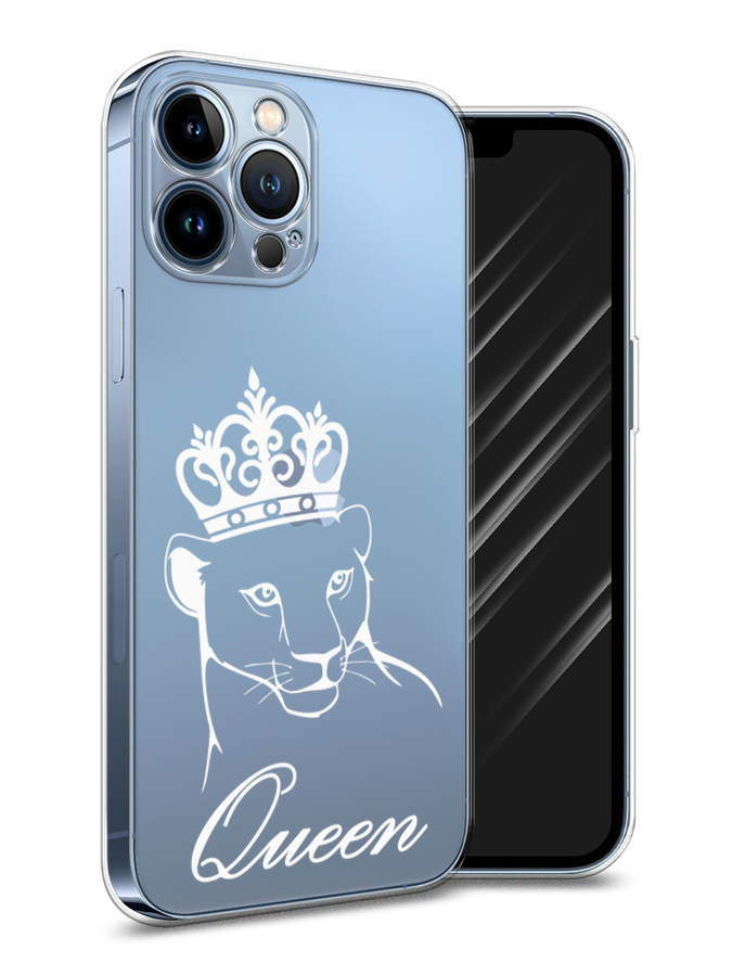 

Чехол Awog на Apple iPhone 13 Pro Max / Айфон 13 Pro Max "Львица королева", Разноцветный, 14450-7