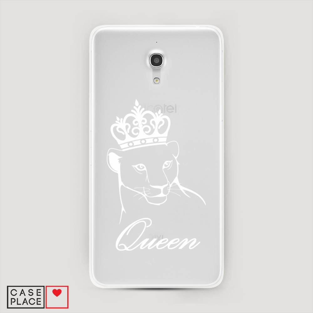 

Чехол Awog на Alcatel Pixi 4 (5) 5045D / Алкатель Pixi 4 (5) 5045D "Львица королева", 170250-7