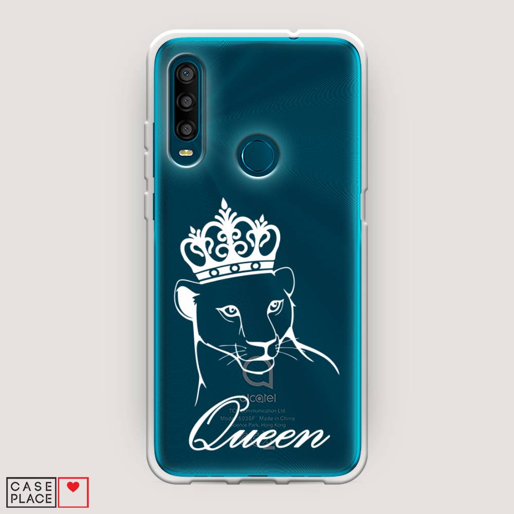 

Чехол Awog на Alcatel 1SE (2020) / Алкатель 1SE (2020) "Львица королева", Разноцветный, 171250-7