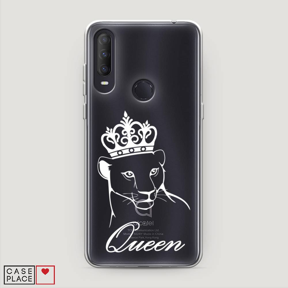

Чехол Awog на Alcatel 1S (2020) / Алкатель 1S (2020) "Львица королева", Разноцветный, 170850-7