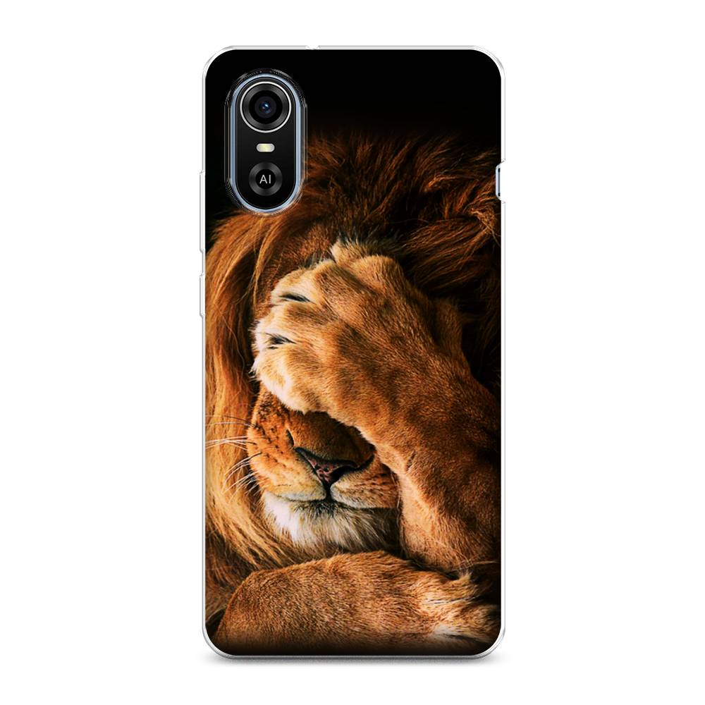 

Чехол Awog на ZTE Blade A31 Plus / ЗТЕ Блэйд A31 Plus "Львиный стыд", Разноцветный, 135750-1
