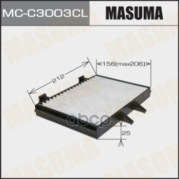 

Фильтр салонный угольный MASUMA mcc3003cl