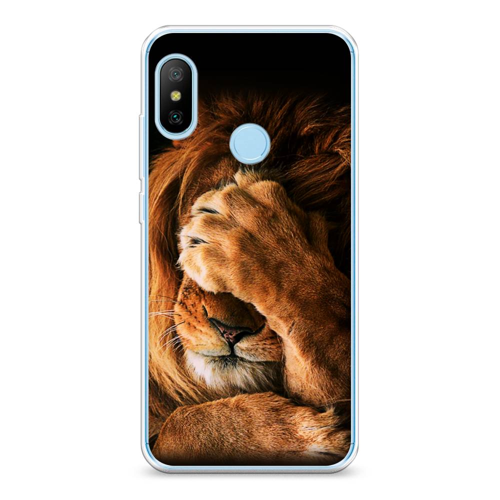 

Чехол Awog на Xiaomi Redmi 6 Pro/6 Plus/Mi A2 Lite "Львиный стыд", Разноцветный, 33950-1