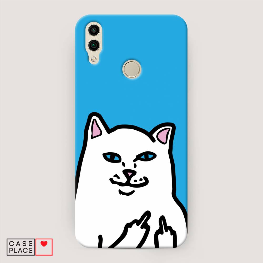 

Чехол Awog "Кот жесть" для Honor 8C, 67120-7