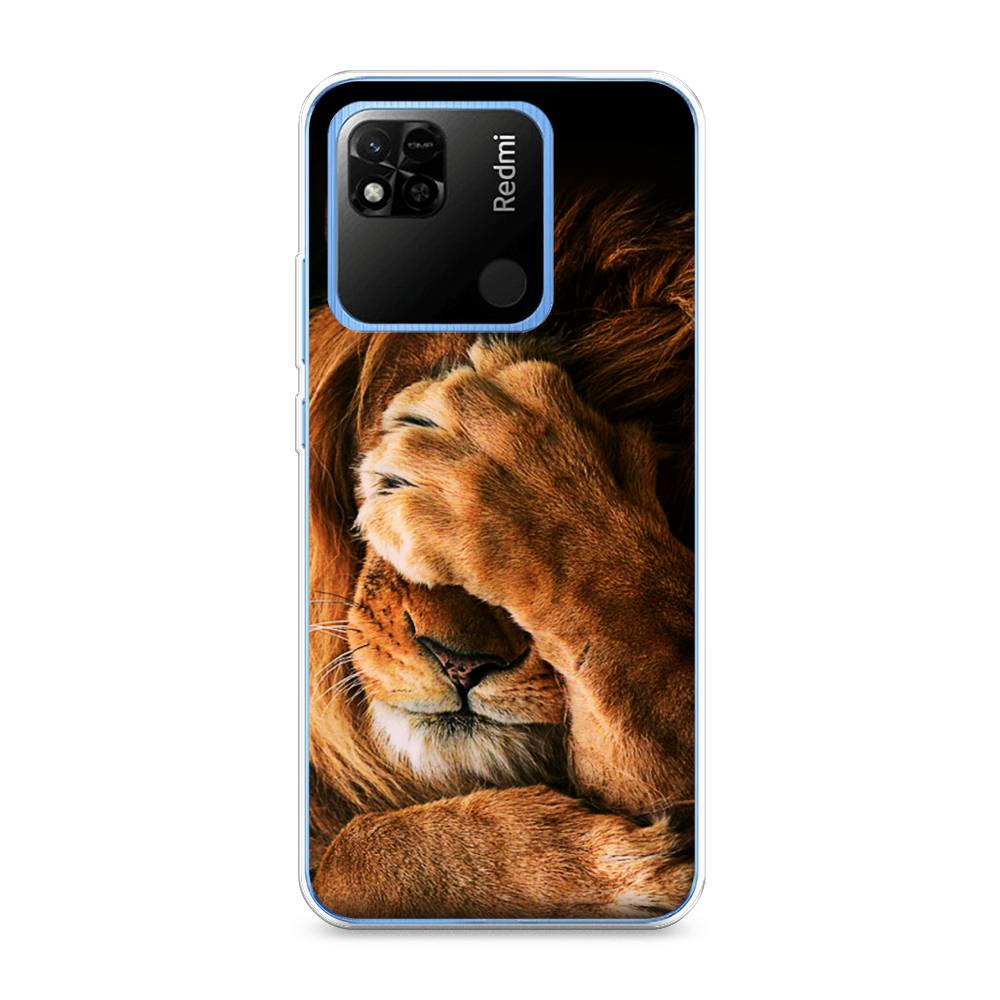 

Чехол Awog на Xiaomi Redmi 10A "Львиный стыд", Разноцветный, 313950-1