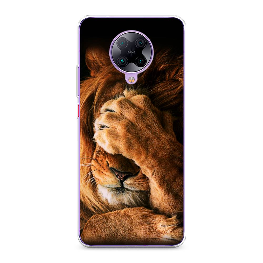 

Чехол Awog на Poco F2 Pro/Redmi K30 Pro "Львиный стыд", Разноцветный, 37050-1