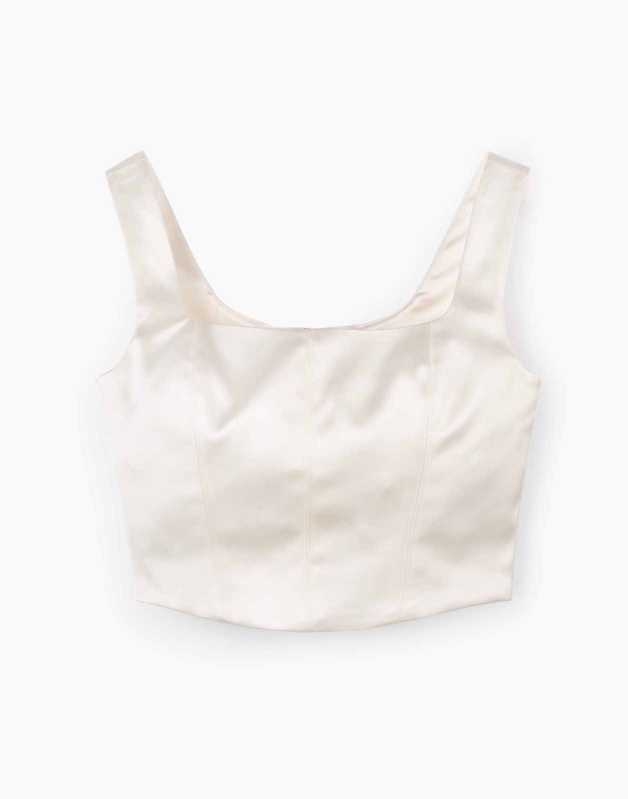 

Кроп-топ женский Gloria Jeans GWT003499 бежевый XS/164, GWT003499