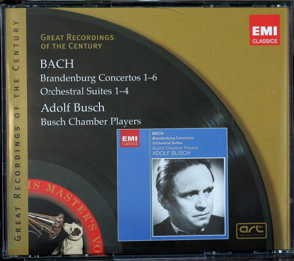 BUSCH, ADOLF: Bach Brandenburg Concertos 1-6 / Orchestral Suites 1-4