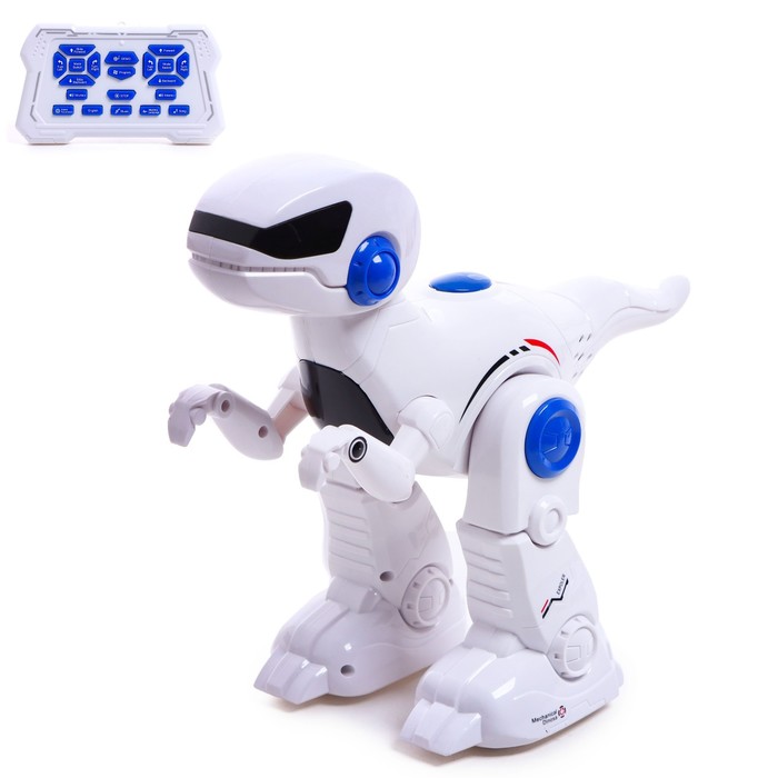 

Робот радиоуправляемый «Диноробот», световые и звуковые эффекты, работает от батареек