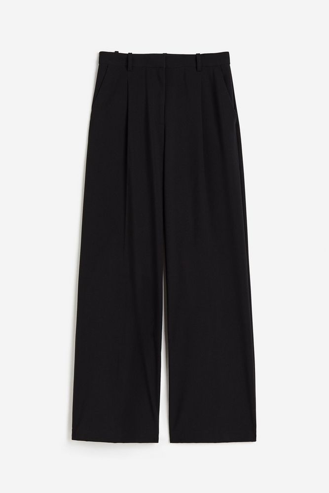 

Брюки женские H&M 1176512 черные 44 EU, Черный, 1176512
