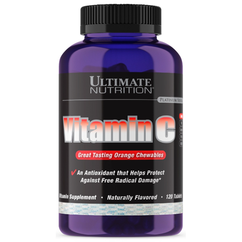 Натрий Ultimate Nutrition Vitamin C 120 таблеток