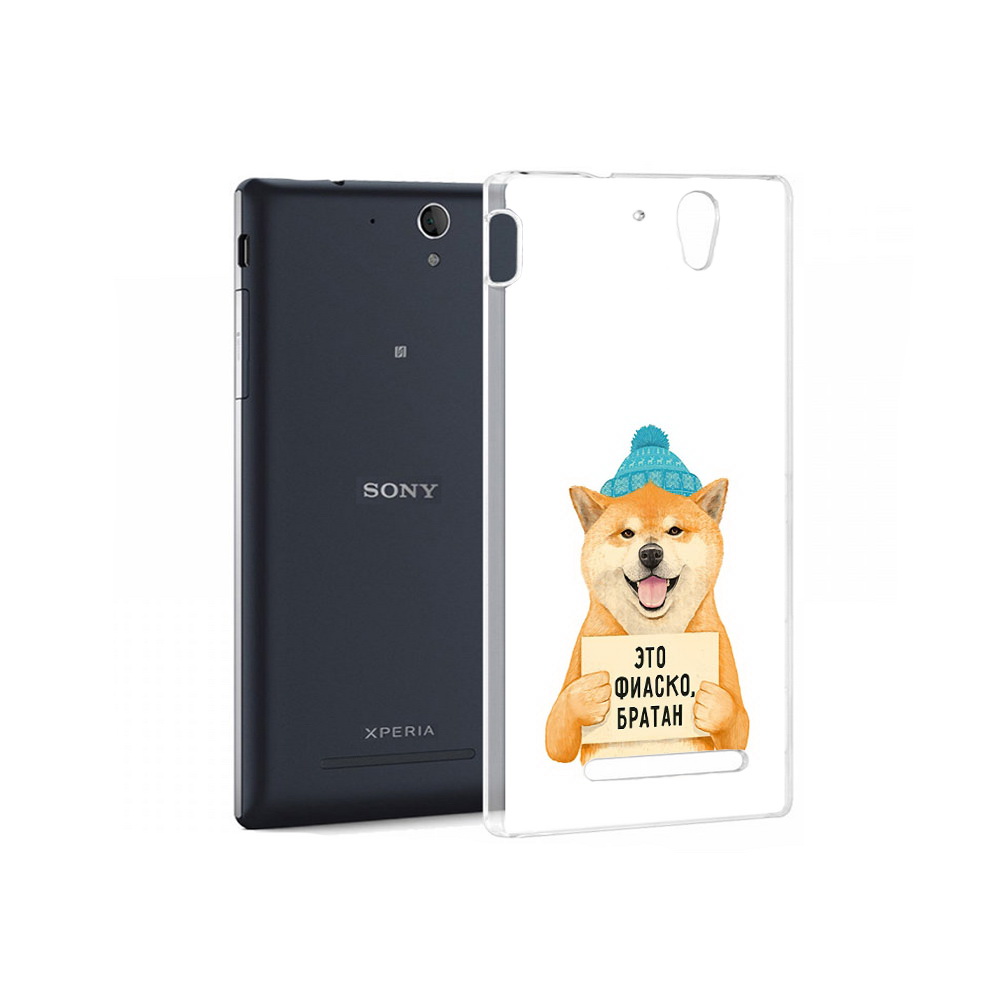 

Чехол MyPads Tocco для Sony Xperia C3 фиаско (PT18760.251.656), Прозрачный, Tocco