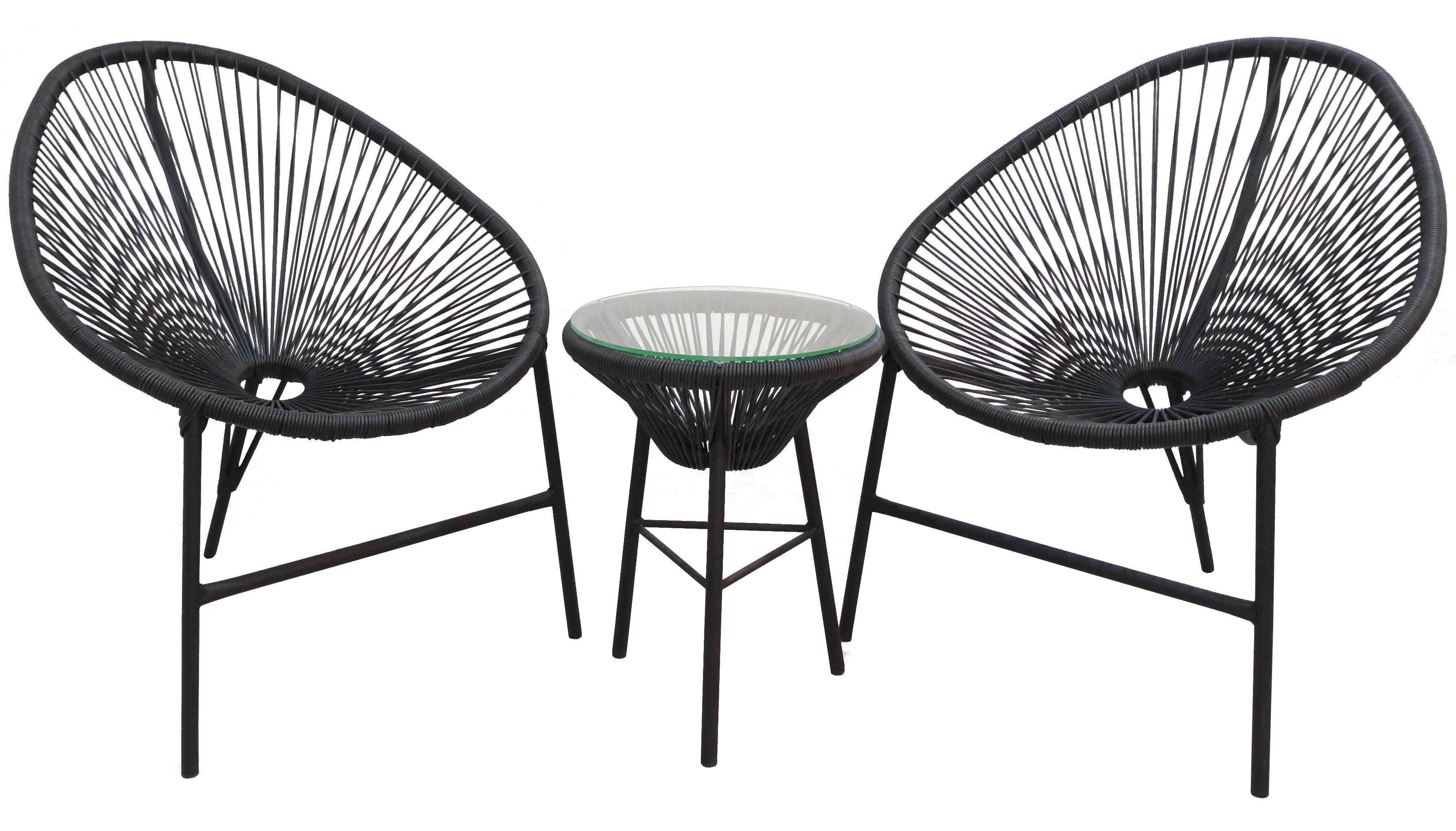 

Комплект кофейный ACAPULCO черный Экодизайн AC002+AC001 black