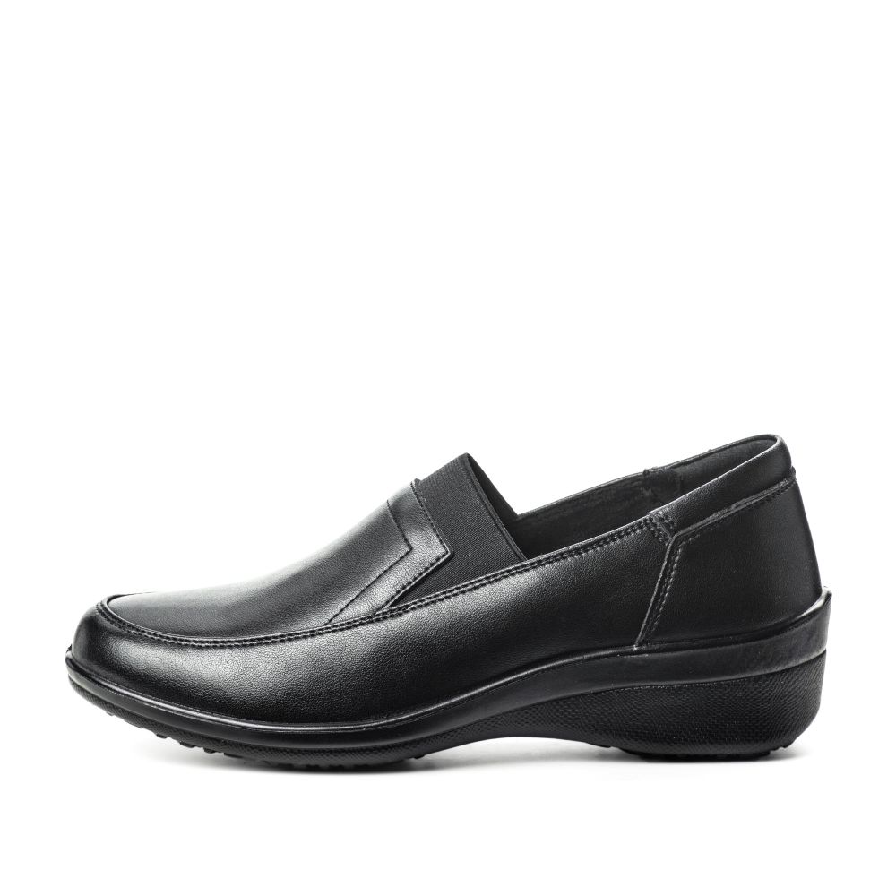 Полуботинки женские MUNZ SHOES 245-21WB-096VT черные 38 RU
