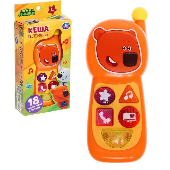 

Музыкальная игрушка «Телефончик», Ми-ми-мишки, МиМиМишки