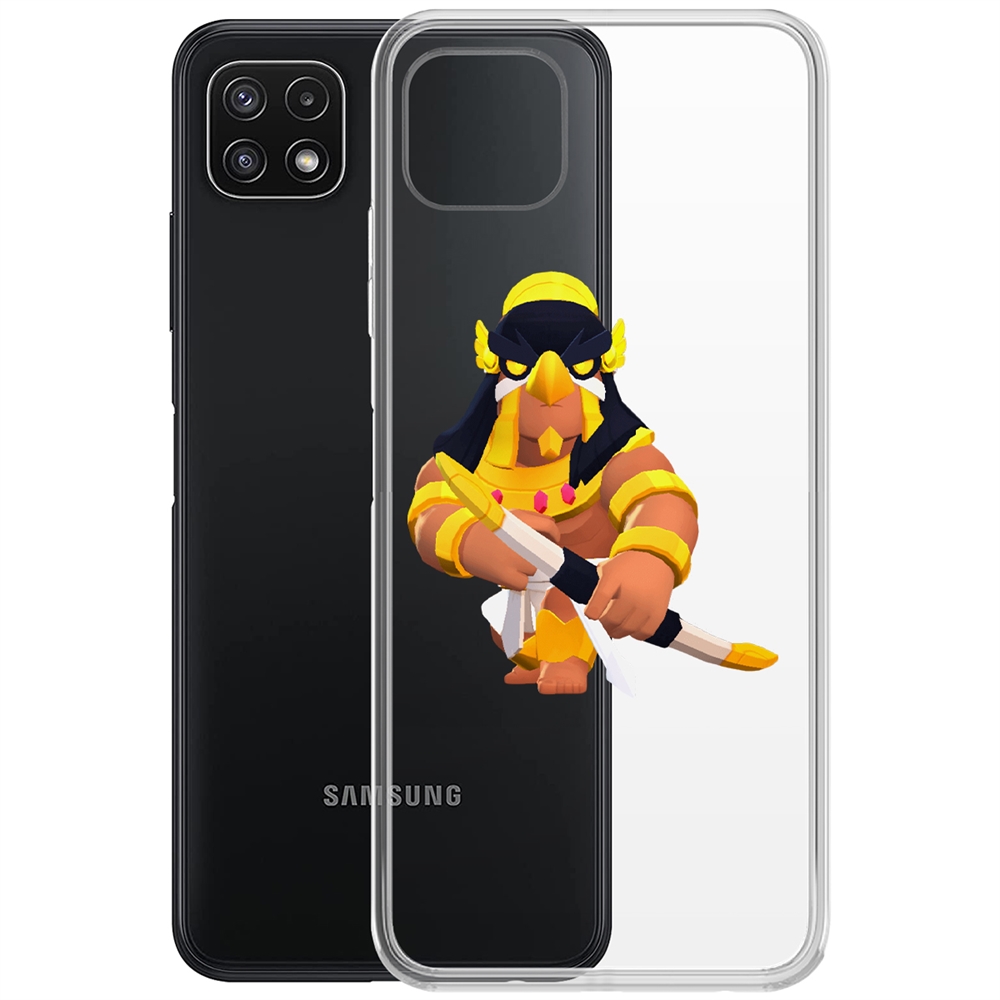 

Чехол-накладка Brawl Stars-Бо Хорус для Samsung Galaxy A22s (A226)