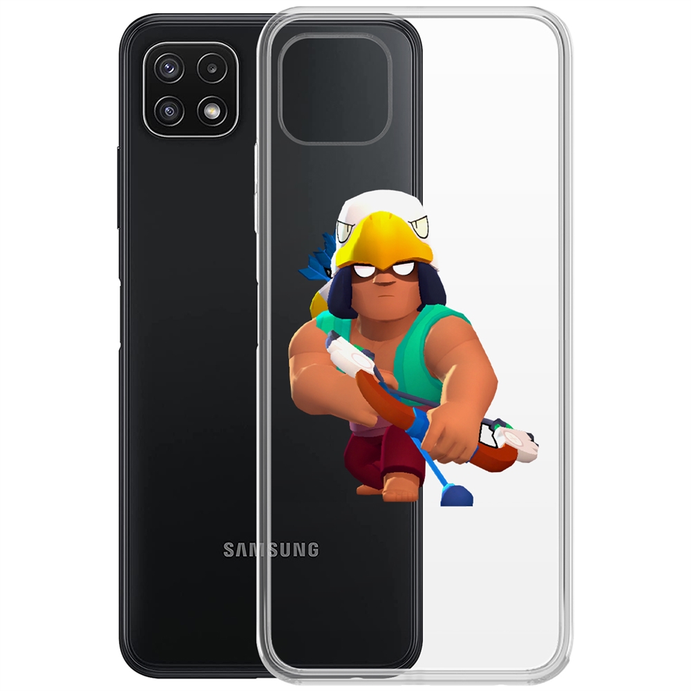 

Чехол-накладка Brawl Stars-Бо для Samsung Galaxy A22s (A226)