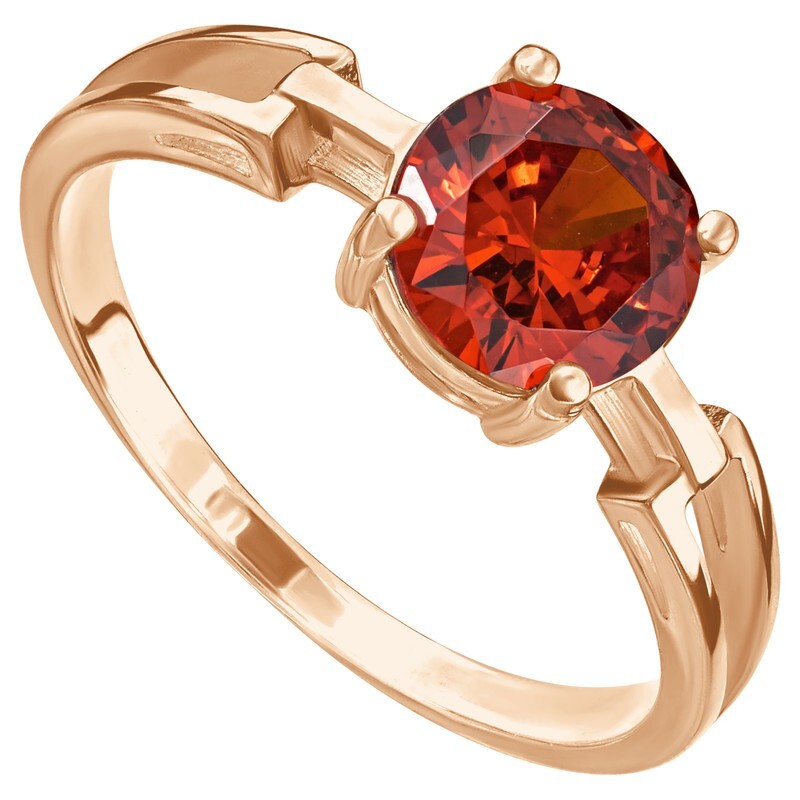 

Кольцо из серебра с кристаллом ювелирным р. LAZURIT-ONLINE 825202, 825202