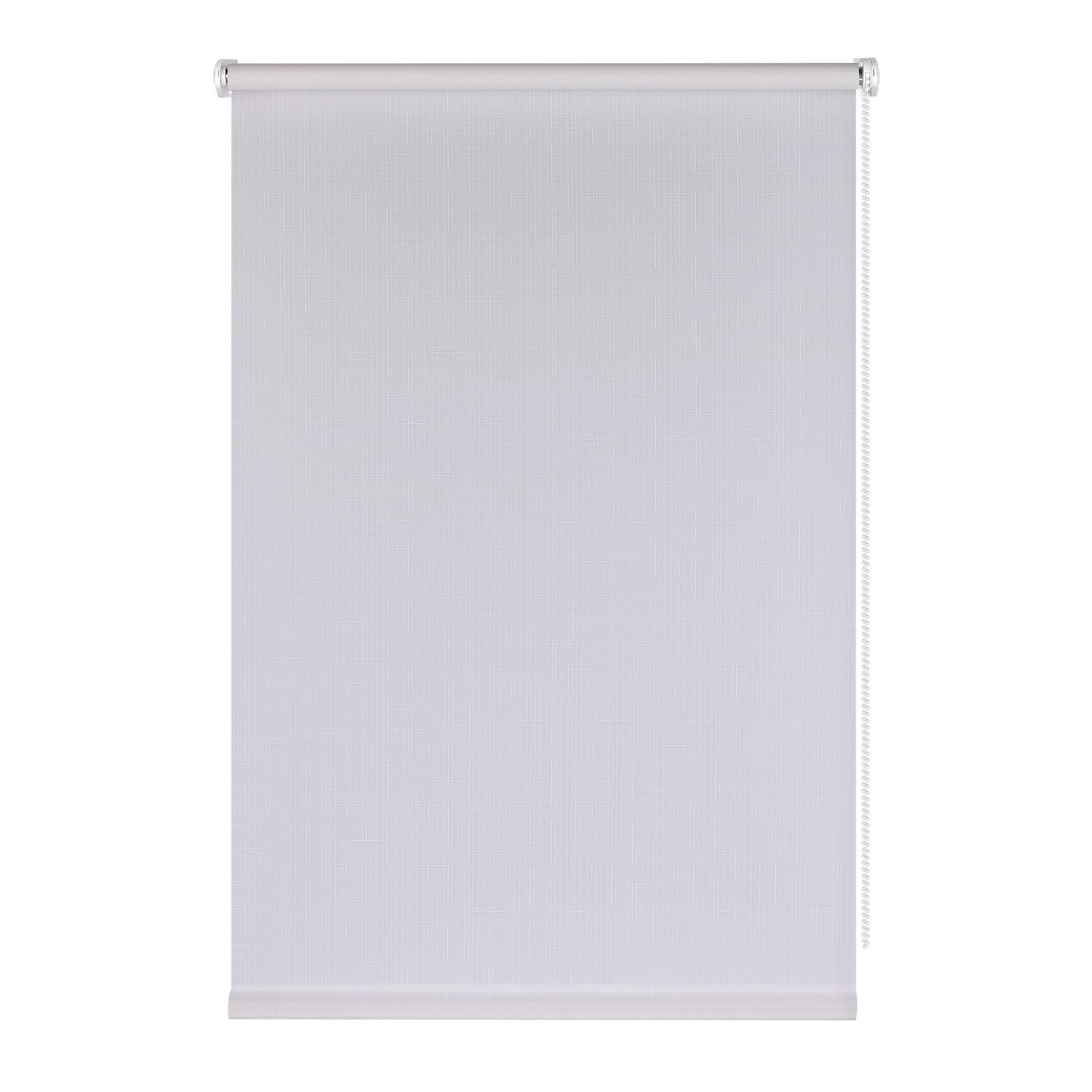 Рулонная штора Prakto Shantung, 100x160 см, белый, 7792263