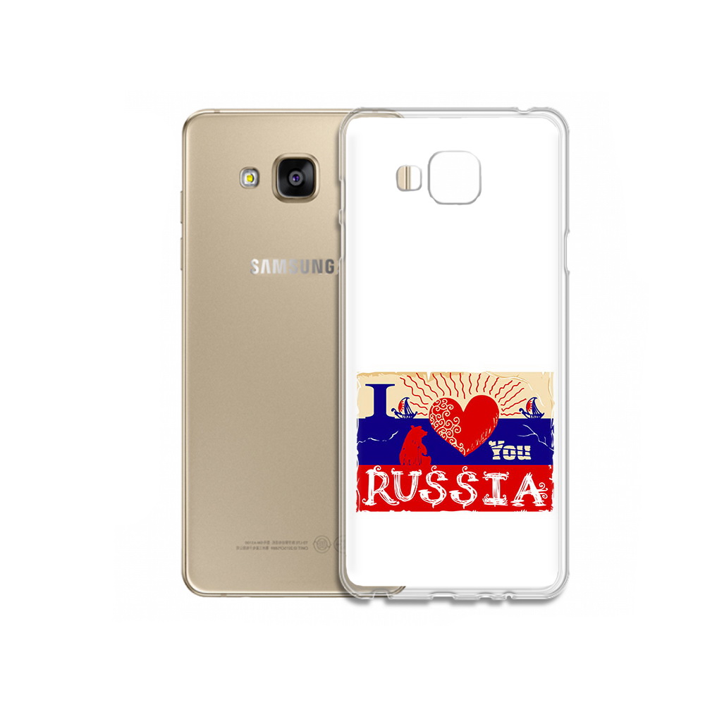 

Чехол MyPads Tocco для Samsung Galaxy J5 Prime Люблю Россию (PT66772.570.112), Прозрачный, Tocco