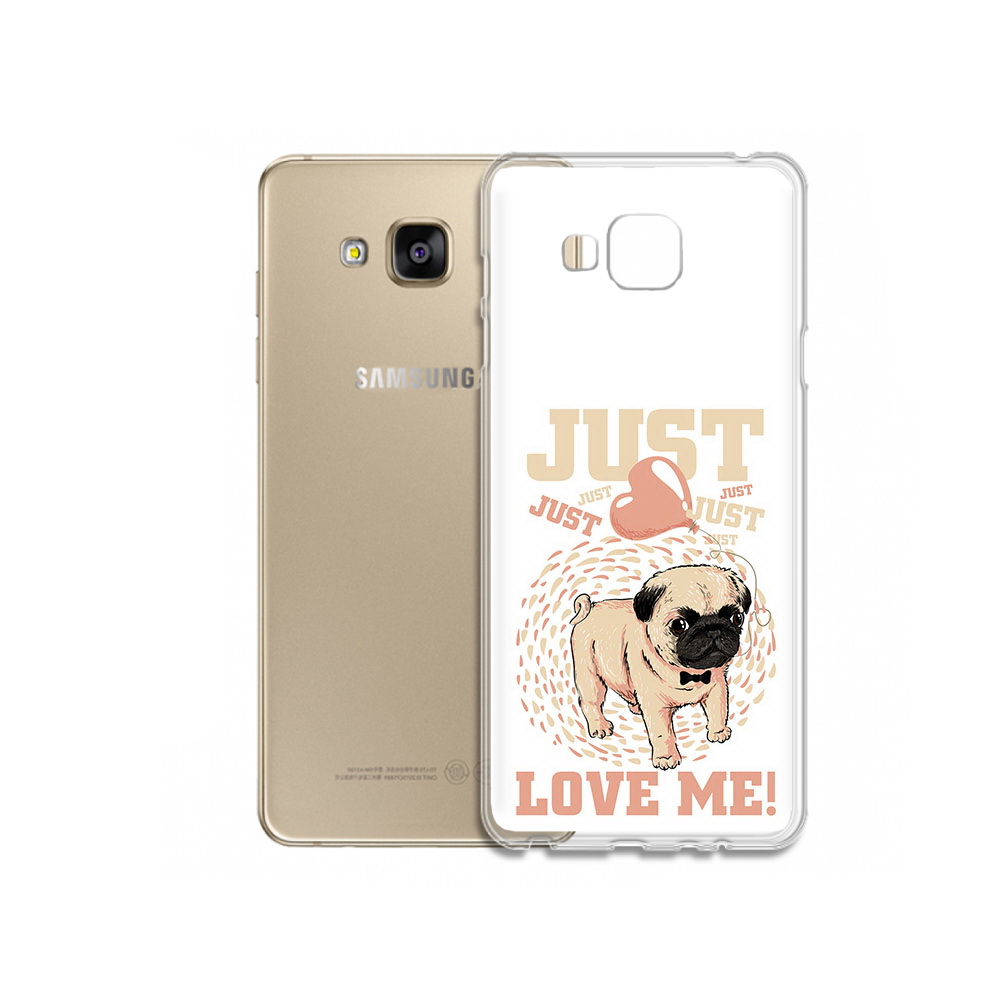

Чехол MyPads Tocco для Samsung Galaxy J5 Prime Люби меня (PT66772.570.109), Прозрачный, Tocco