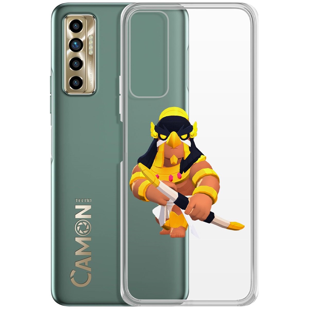 

Чехол-накладка Brawl Stars-Бо Хорус для Tecno Camon 17P