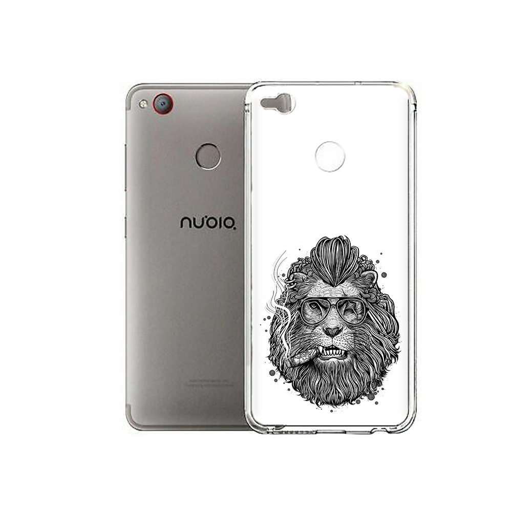 

Чехол MyPads Tocco для ZTE Nubia Z11 Mini курящий лев (PT53565.450.432), Tocco