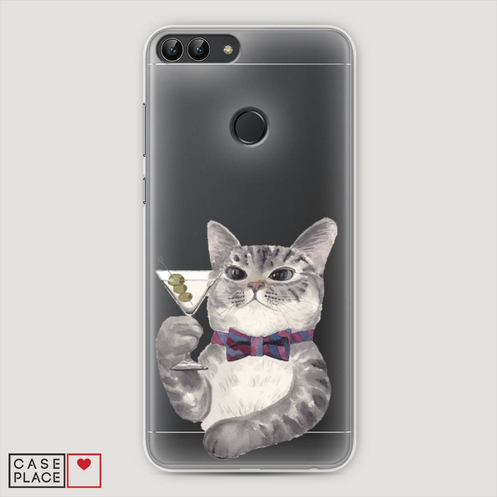 

Чехол Awog "Кот джентльмен" для Huawei P Smart