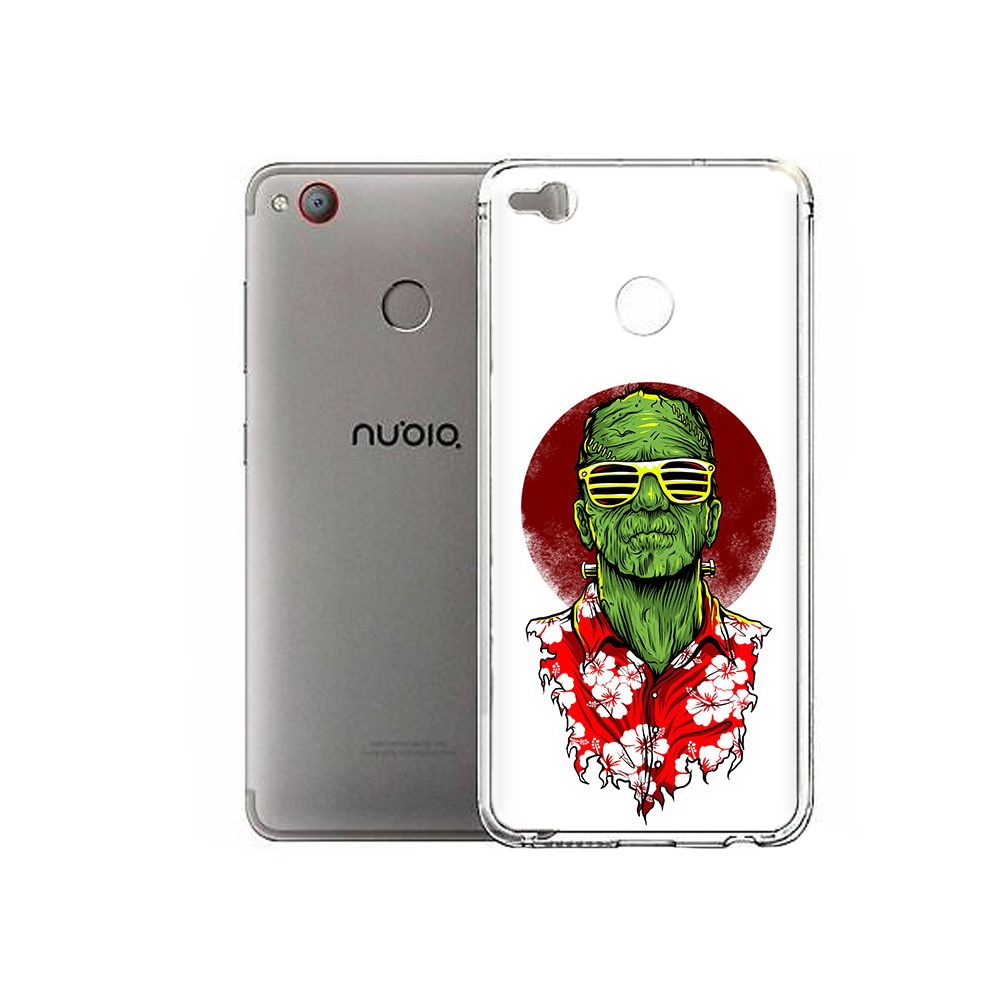 

Чехол MyPads Tocco для ZTE Nubia Z11 Mini крутой зеленый мужчина в очках (PT53565.450.424), Tocco