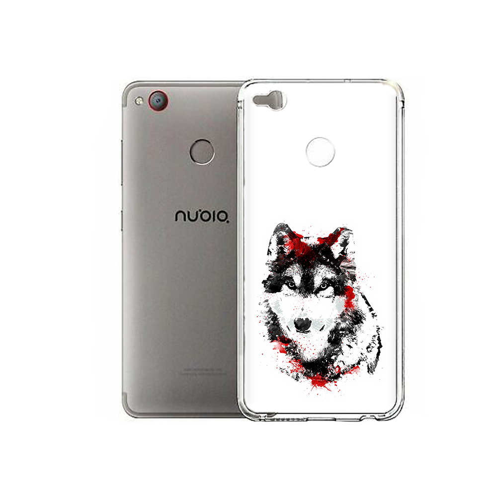 

Чехол MyPads Tocco для ZTE Nubia Z11 Mini кровавый волк (PT53565.450.416), Tocco