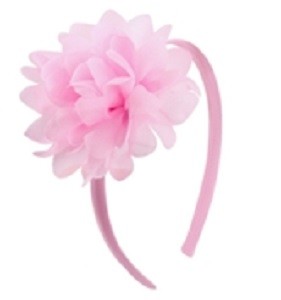 Ободок для волос Bradex Цветок розовый 1 шт