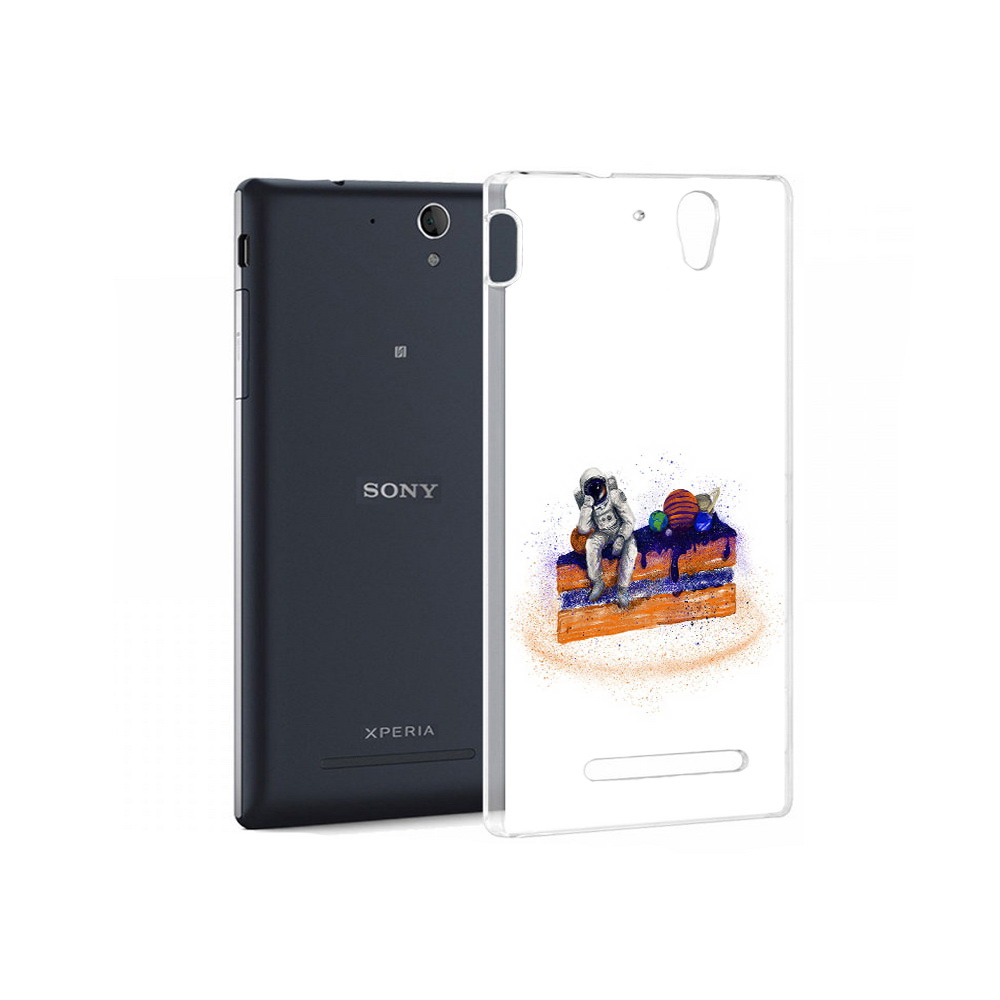 

Чехол MyPads Tocco для Sony Xperia C3 торт с планетами (PT18760.251.648), Прозрачный, Tocco