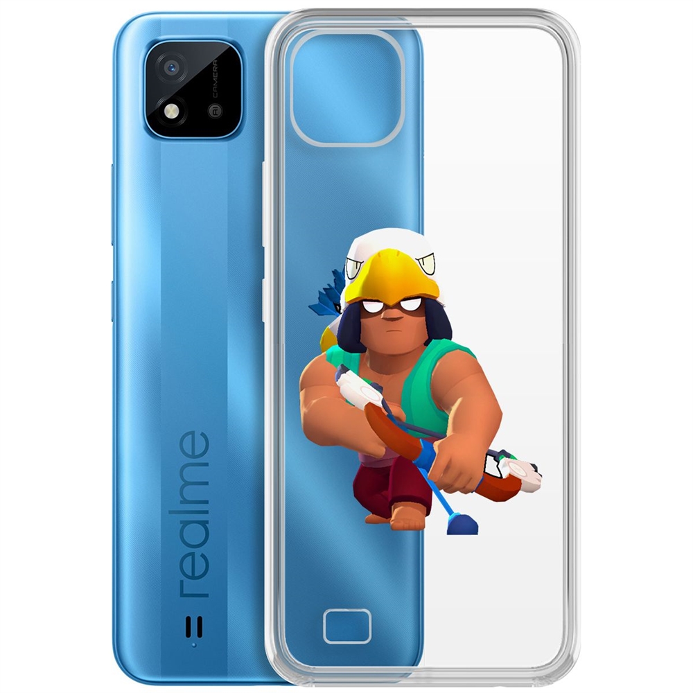 

Чехол-накладка Brawl Stars-Бо для Realme C20