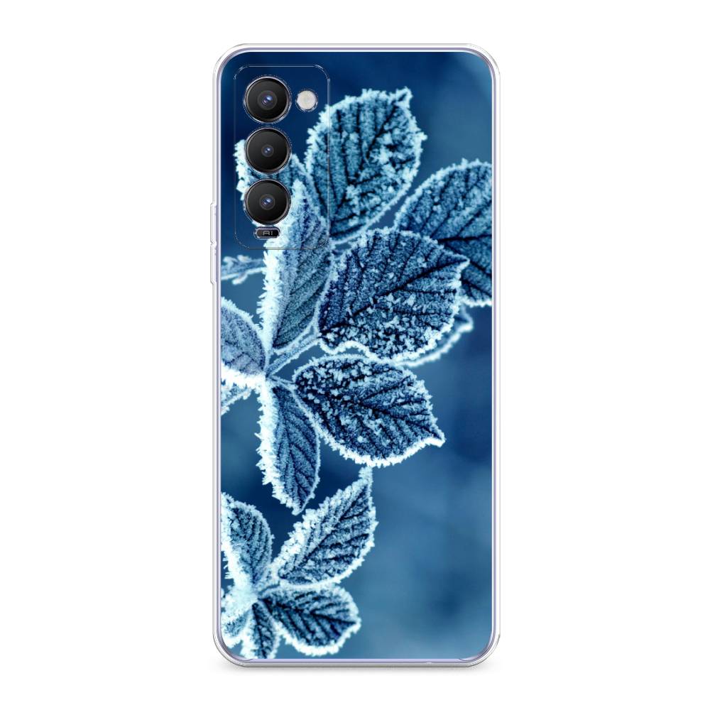 

Чехол на Tecno Camon 18 "Зима 6", Голубой;белый, 300950-2