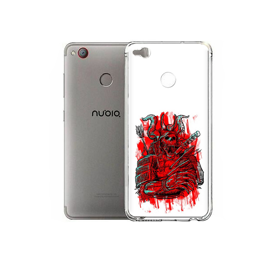 

Чехол MyPads Tocco для ZTE Nubia Z11 Mini красный скелет воин (PT53565.450.413), Tocco