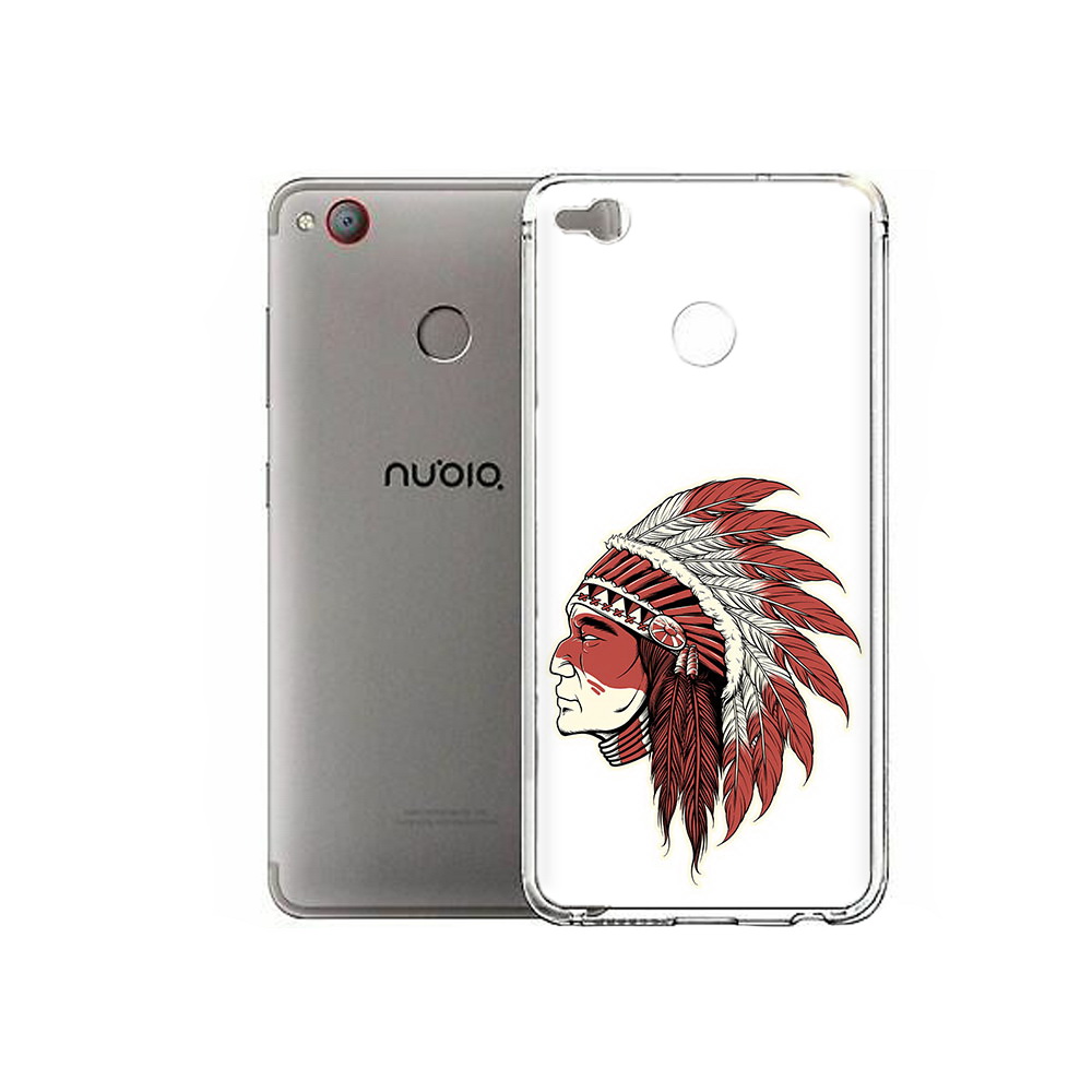 

Чехол MyPads Tocco для ZTE Nubia Z11 Mini красный индеец (PT53565.450.411), Tocco