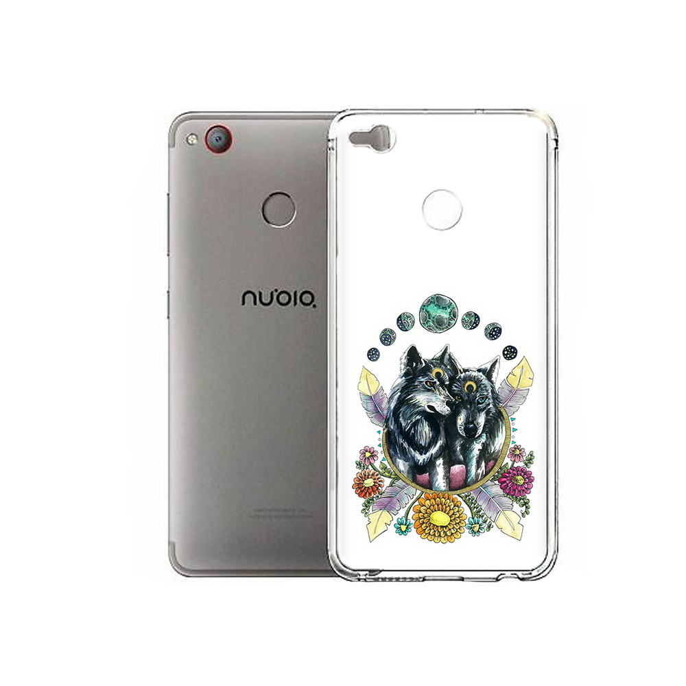 

Чехол MyPads Tocco для ZTE Nubia Z11 Mini красивые волки абстракция (PT53565.450.408), Tocco