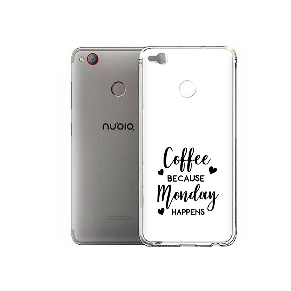 

Чехол MyPads Tocco для ZTE Nubia Z11 Mini кофе и понедельник стал счастливым, Tocco