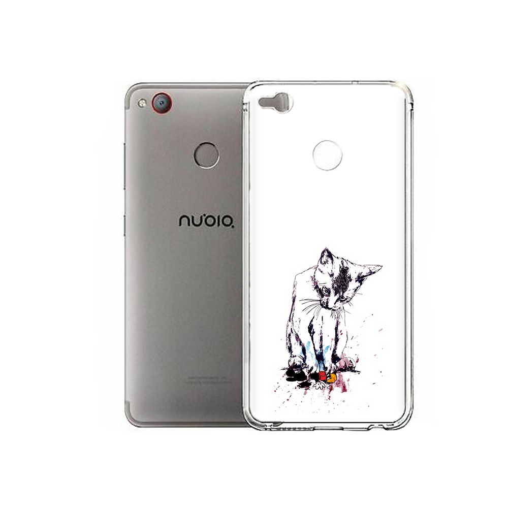 

Чехол MyPads Tocco для ZTE Nubia Z11 Mini кот и микки (PT53565.450.399), Tocco