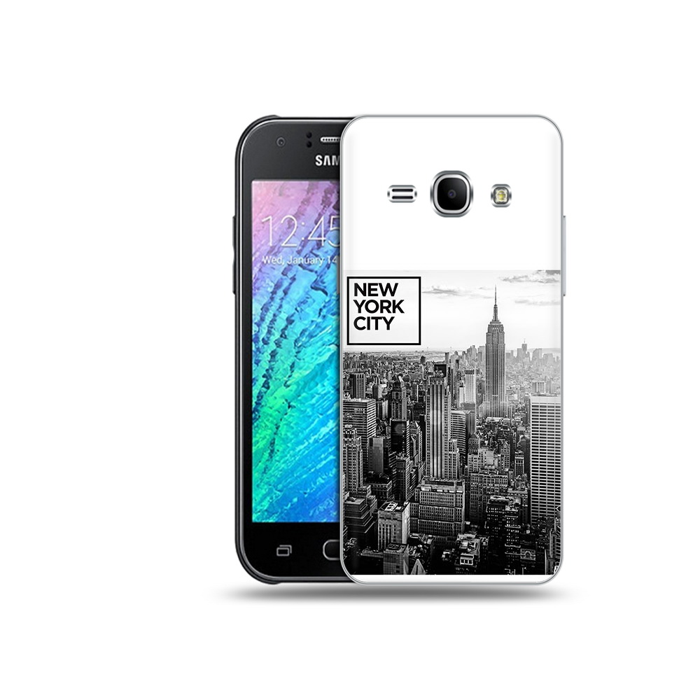 

Чехол MyPads Tocco для Samsung Galaxy J1 черно белый ньюерк (PT26162.569.686), Прозрачный, Tocco