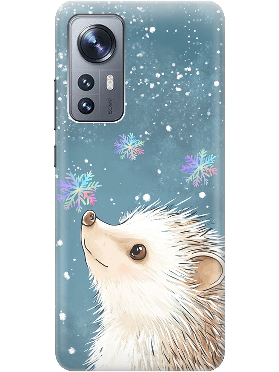 

Силиконовый чехол на Xiaomi 12 / 12X / 12S с принтом "Ежик и снежинки", Прозрачный;белый;серый;синий, 734580812