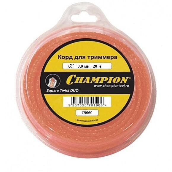 Корд триммерный Champion Square Twist C5060