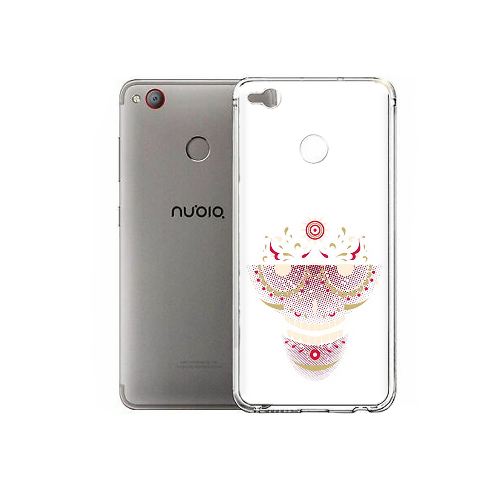 

Чехол MyPads Tocco для ZTE Nubia Z11 Mini карнавальный скелет абстракция (PT53565.450.386), Tocco