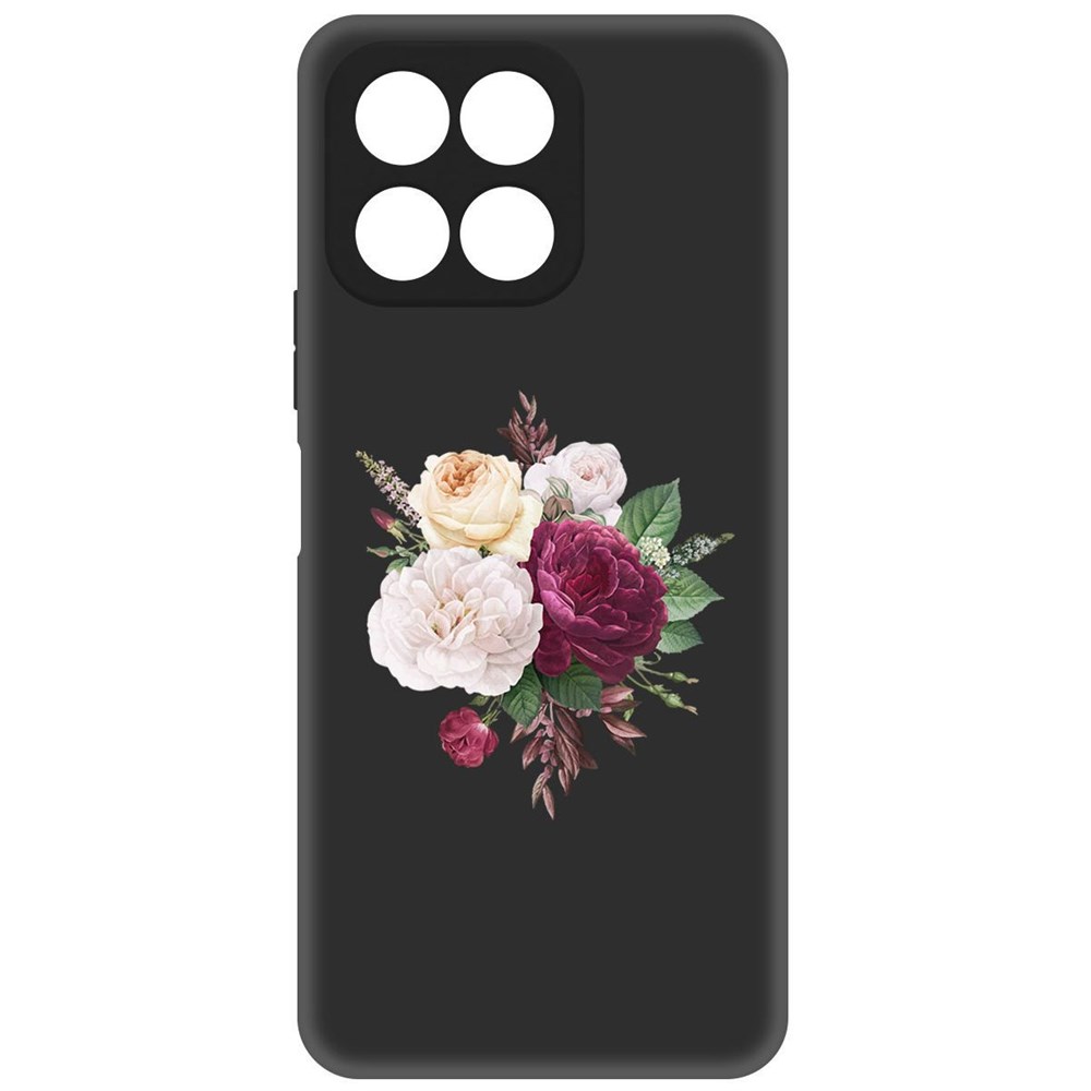 Чехол-накладка Софт Цветочная композиция для Honor X8 5G
