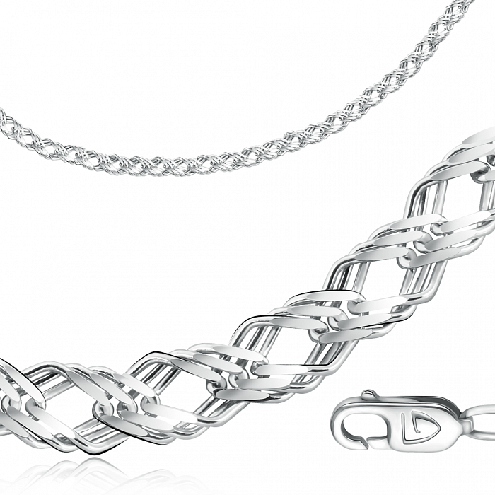

Цепочка из серебра 55 Golden Eagle 81070370155, 81070370155