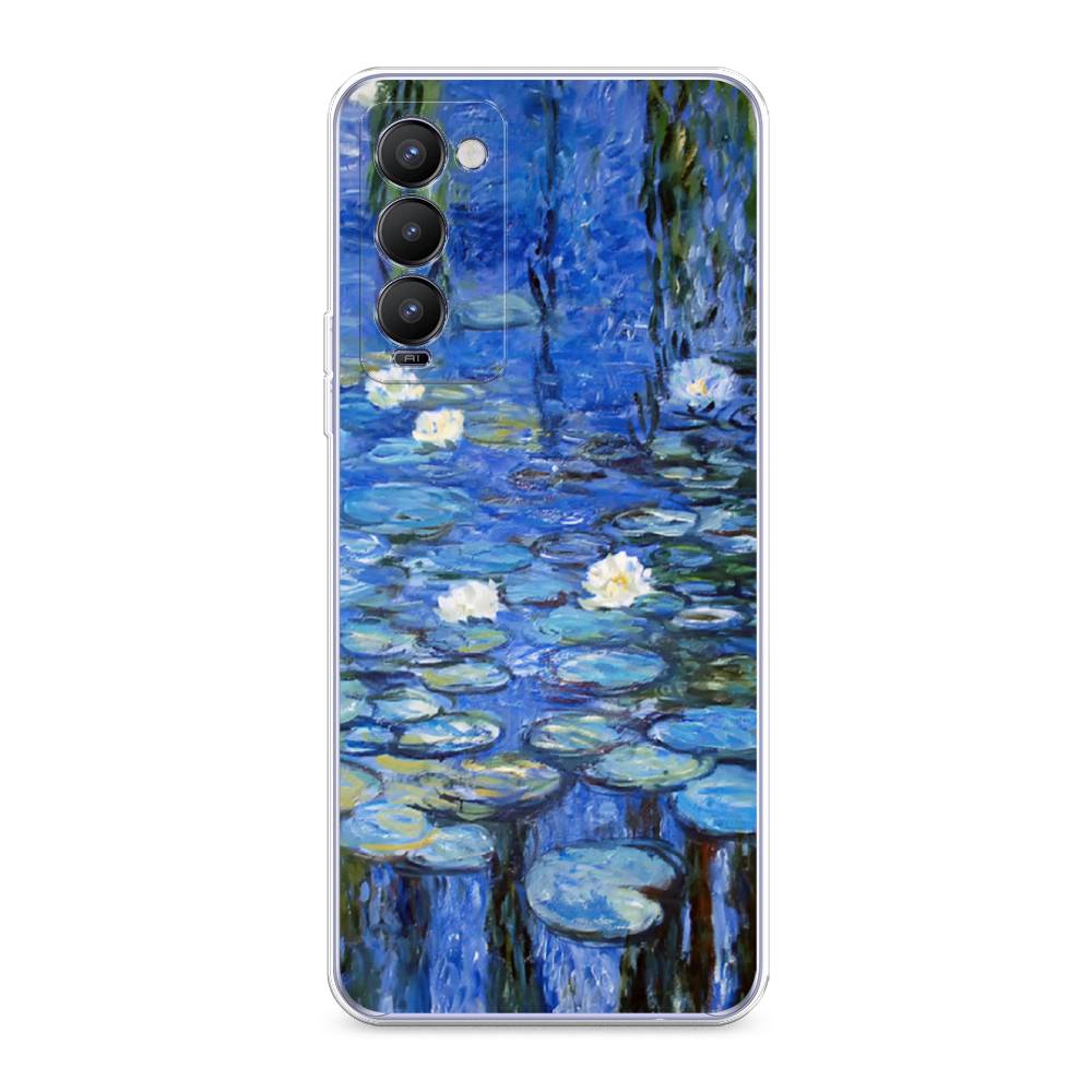 

Чехол на Tecno Camon 18 "Нарисованный пруд", Синий;зеленый, 300950-4