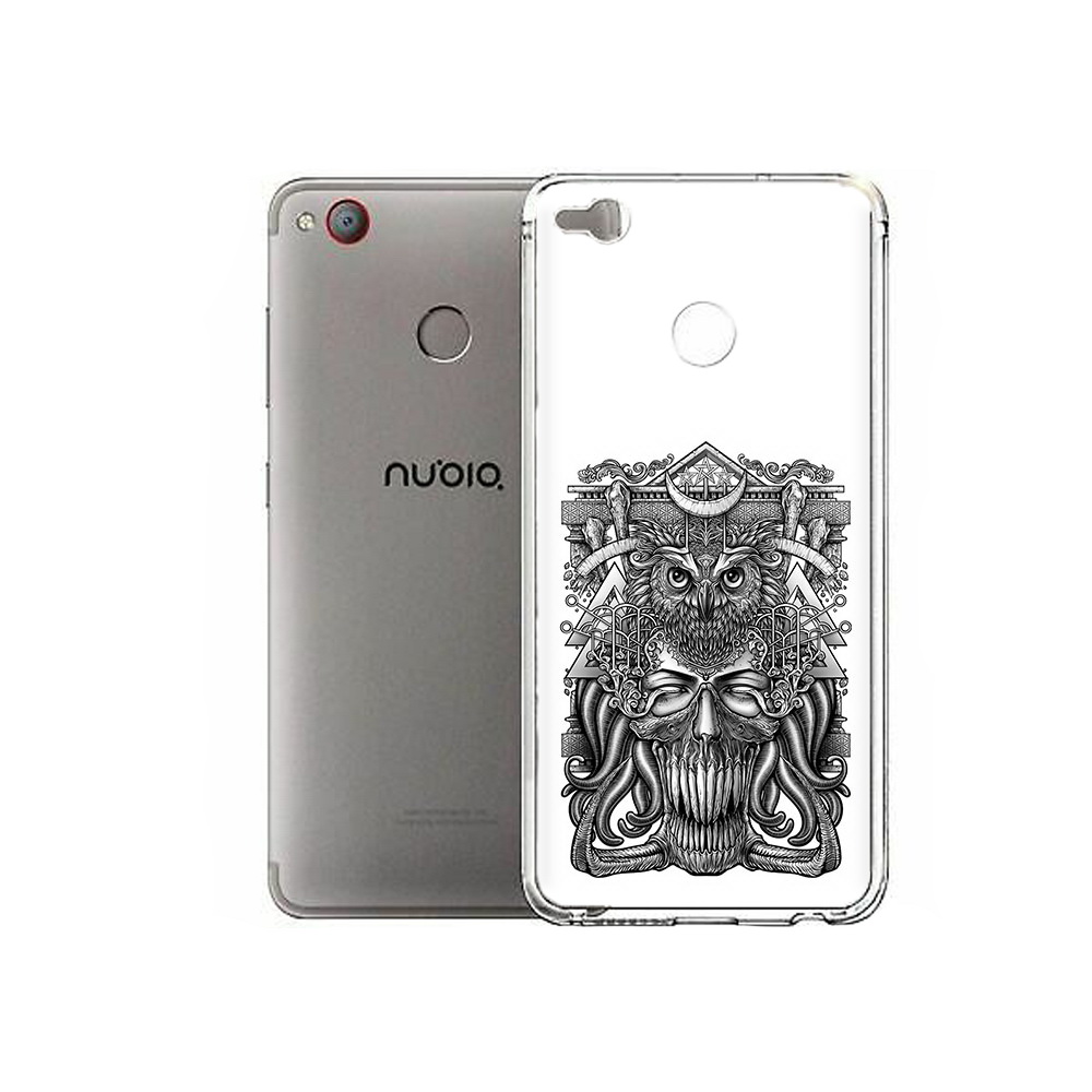 

Чехол MyPads Tocco для ZTE Nubia Z11 Mini зубастая сова (PT53565.450.369), Tocco